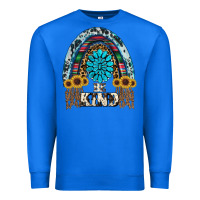 True Royal western rainbow  be kind Premium Sweatshirt - RanaPortraitStore