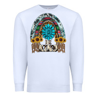 White western rainbow  be kind Premium Sweatshirt - RanaPortraitStore