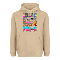 Mushroom rolling into pre k grade Heavyweight Hoodie - texasbilliewilder