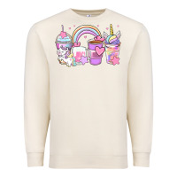 Sandshell unicorn coffee cups Premium Sweatshirt - Zillion Design Studio