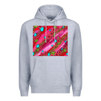 Heather Grey valentines day Premium Hoodie - AdoDesignShop
