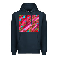 Navy valentines day Premium Hoodie - AdoDesignShop