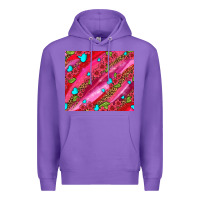 Purple valentines day Premium Hoodie - AdoDesignShop