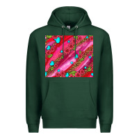 Sports Green valentines day Premium Hoodie - AdoDesignShop
