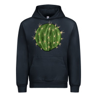 Navy cactus Urban Hoodie - BarkalooDesign