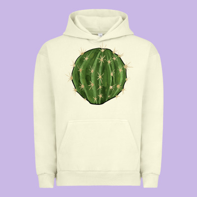 Cactus Urban Hoodie Designed By Barkaloodesign