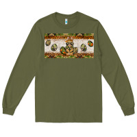 Army Green easter camouflage egg hunter bunny license plate template Long Sleeve Tee - BarkalooDesign