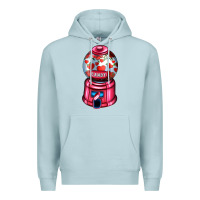 Blue Mist love and candy machine Premium Hoodie - AdoDesignShop