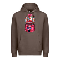 Coffee love and candy machine Premium Hoodie - AdoDesignShop