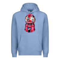 Colony Blue love and candy machine Premium Hoodie - AdoDesignShop
