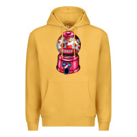 Mustard love and candy machine Premium Hoodie - AdoDesignShop
