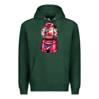 Sports Green love and candy machine Premium Hoodie - AdoDesignShop
