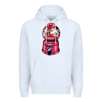 White love and candy machine Premium Hoodie - AdoDesignShop