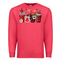 Cardinal ladybug coffee cups Premium Sweatshirt - Zillion Design Studio