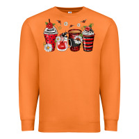 Carrot ladybug coffee cups Premium Sweatshirt - Zillion Design Studio