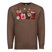 Chestnut ladybug coffee cups Premium Sweatshirt - Zillion Design Studio