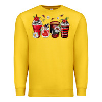 Lemon ladybug coffee cups Premium Sweatshirt - Zillion Design Studio
