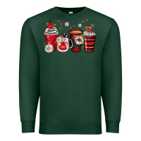 Sports Green ladybug coffee cups Premium Sweatshirt - Zillion Design Studio