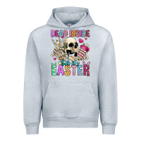 Heather Grey dead inside but it's easter Urban Hoodie - Jasminsmagicworld