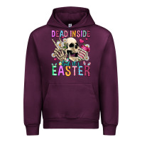 Mauve Wine dead inside but it's easter Urban Hoodie - Jasminsmagicworld
