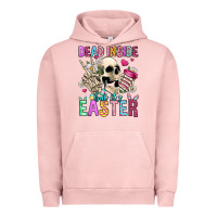 Pigment Salmon dead inside but it's easter Urban Hoodie - Jasminsmagicworld