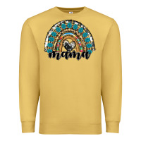 Antique Gold western mama rainbow Premium Sweatshirt - RanaPortraitStore