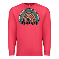 Cardinal western mama rainbow Premium Sweatshirt - RanaPortraitStore
