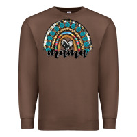Chestnut western mama rainbow Premium Sweatshirt - RanaPortraitStore