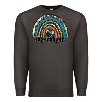 Smoke western mama rainbow Premium Sweatshirt - RanaPortraitStore
