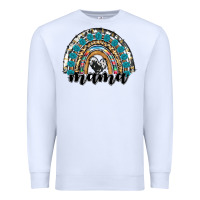 White western mama rainbow Premium Sweatshirt - RanaPortraitStore