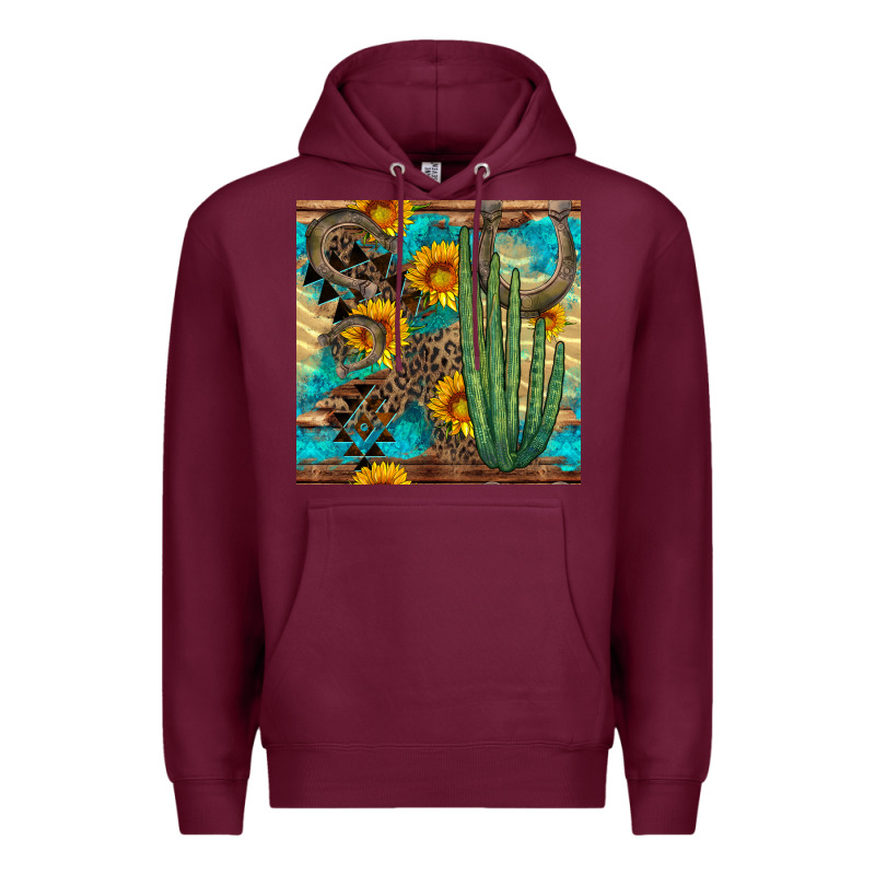 Horseshoe And Cactus Premium Hoodie by BundleAndBundleShop | Teevron