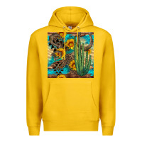 Lemon horseshoe and cactus Premium Hoodie - BundleAndBundleShop