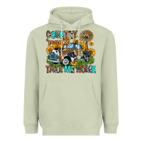 Matcha country roads take me home Heavyweight Hoodie - Zillion Design Studio
