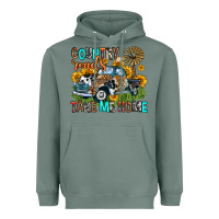 Sage country roads take me home Heavyweight Hoodie - Zillion Design Studio