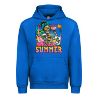 Cobalt sweet summer skeleton Urban Hoodie - Jasminsmagicworld