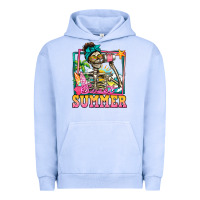 Pigment Grape Ice sweet summer skeleton Urban Hoodie - Jasminsmagicworld