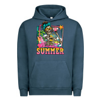 Pigment Midnight Navy sweet summer skeleton Urban Hoodie - Jasminsmagicworld