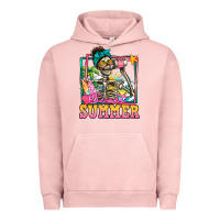 Pigment Salmon sweet summer skeleton Urban Hoodie - Jasminsmagicworld