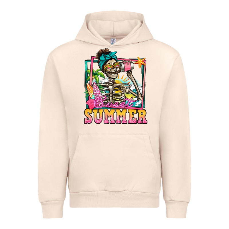 Sweet Summer Skeleton Urban Hoodie by Jasminsmagicworld | Teevron