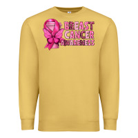 Antique Gold Breast Cancer Awareness with Coffee Cup Premium Sweatshirt - texasbilliewilder