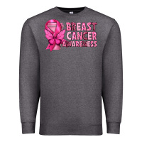 Charcoal Heather Breast Cancer Awareness with Coffee Cup Premium Sweatshirt - texasbilliewilder