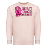 Pale Pink Breast Cancer Awareness with Coffee Cup Premium Sweatshirt - texasbilliewilder