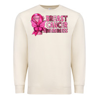 Sandshell Breast Cancer Awareness with Coffee Cup Premium Sweatshirt - texasbilliewilder