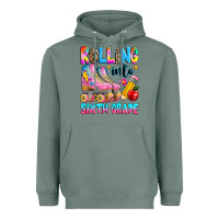 Sage rolling into sixth grade Heavyweight Hoodie - texasbilliewilder
