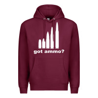 Burgundy Got Ammo Premium Hoodie - Bettercallsaul