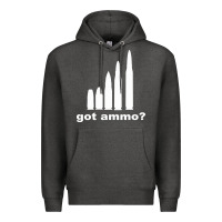 Charcoal Heather Got Ammo Premium Hoodie - Bettercallsaul