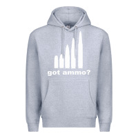 Heather Grey Got Ammo Premium Hoodie - Bettercallsaul
