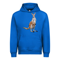 Cobalt kangaroo Urban Hoodie - LillyAllenDesigns