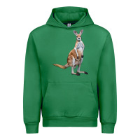 Emerald kangaroo Urban Hoodie - LillyAllenDesigns