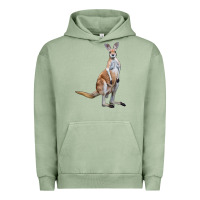 Pigment Oil Green kangaroo Urban Hoodie - LillyAllenDesigns